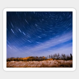 Star Trails Sticker